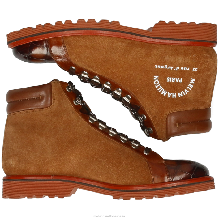 Trevor 33 hombres Melvin & Hamilton marrón JRT483 botines