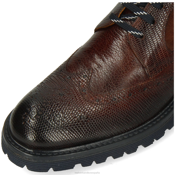 Trevor 34 hombres Melvin & Hamilton marrón JRT438 botines