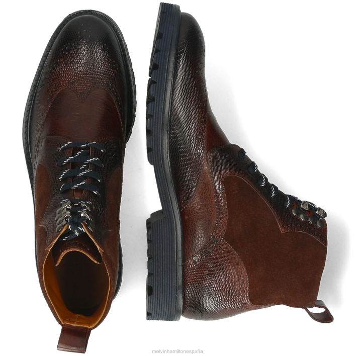 Trevor 34 hombres Melvin & Hamilton marrón JRT438 botines