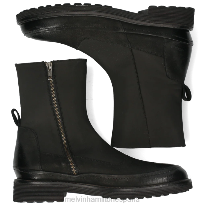 Trevor 39 hombres Melvin & Hamilton negro JRT4135 botines