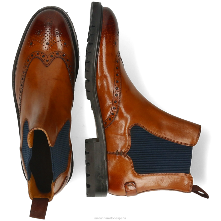 Trevor 53 hombres Melvin & Hamilton marrón JRT431 botines