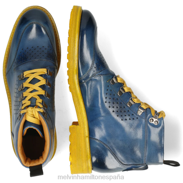 Trevor 5 hombres Melvin & Hamilton azul JRT4138 botines
