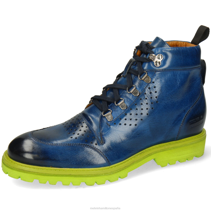 Trevor 5 hombres Melvin & Hamilton azul JRT49 botines