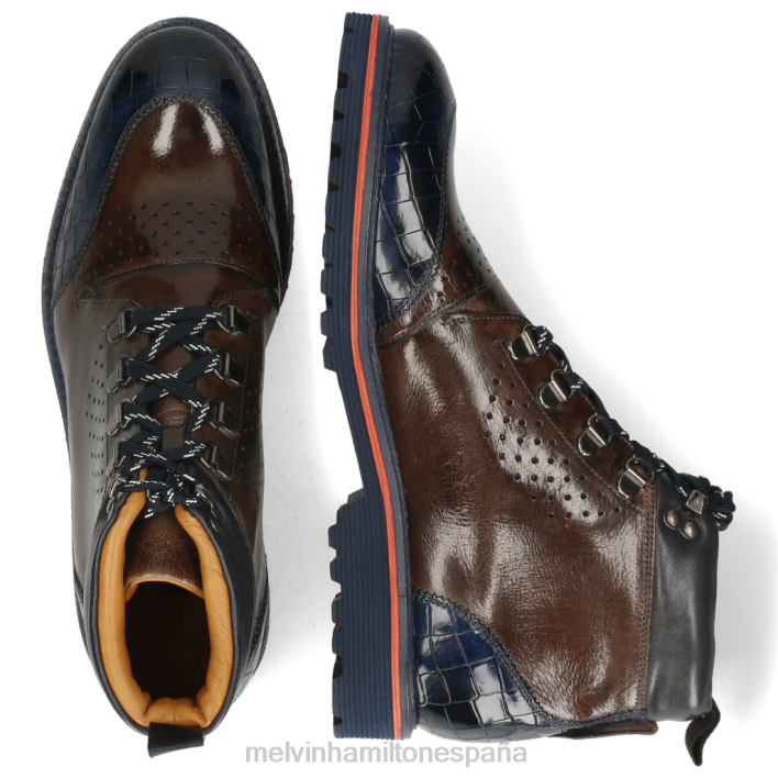 Trevor 5 hombres Melvin & Hamilton marrón JRT4131 botines