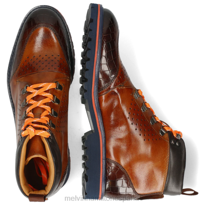 Trevor 5 hombres Melvin & Hamilton marrón JRT4147 botines