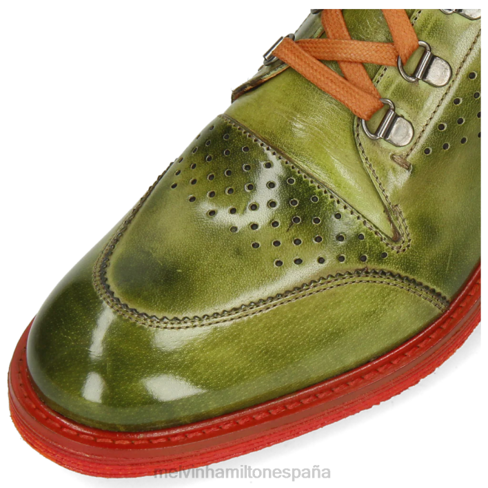 Trevor 5 hombres Melvin & Hamilton verde JRT4150 botines