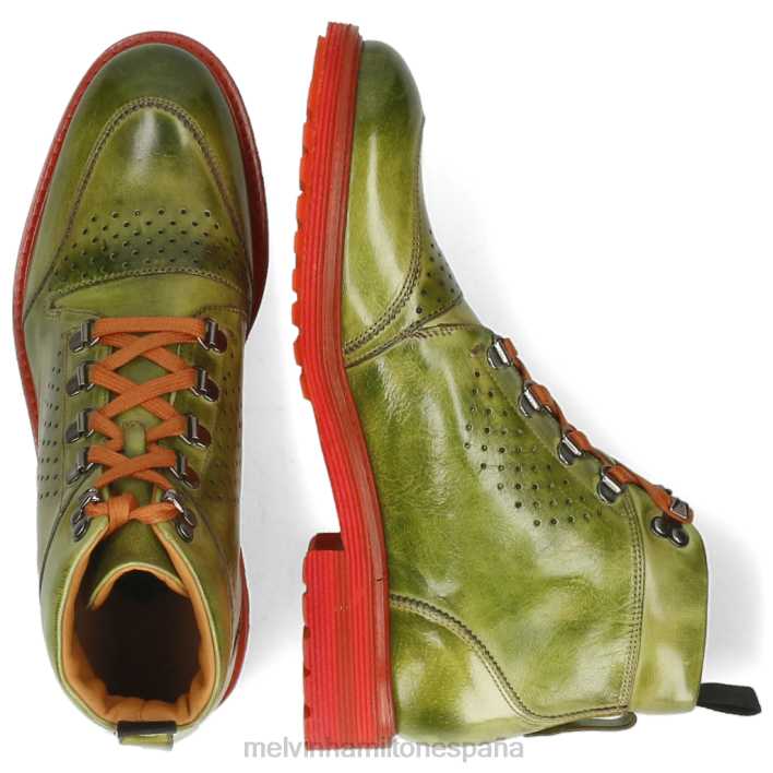 Trevor 5 hombres Melvin & Hamilton verde JRT4150 botines