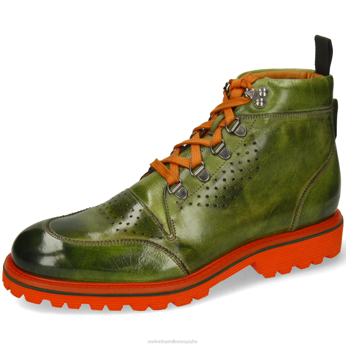 Trevor 5 hombres Melvin & Hamilton verde JRT45 botines