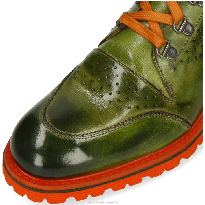 Trevor 5 hombres Melvin & Hamilton verde JRT45 botines