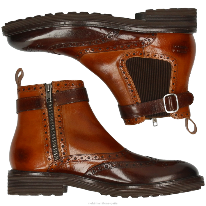 Trevor 6 hombres Melvin & Hamilton marrón JRT480 botines