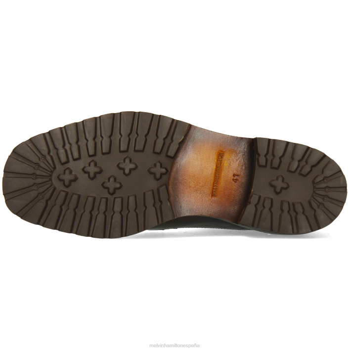 adán 1 hombres Melvin & Hamilton verde JRT461 botines