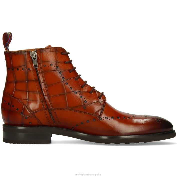 bobby 9 hombres Melvin & Hamilton naranja JRT489 botines