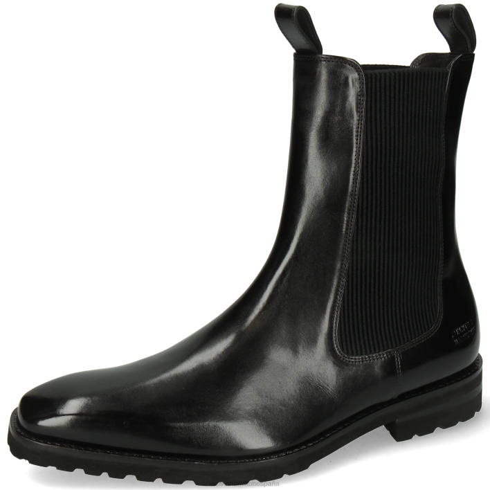 clark 49 hombres Melvin & Hamilton negro JRT456 botines