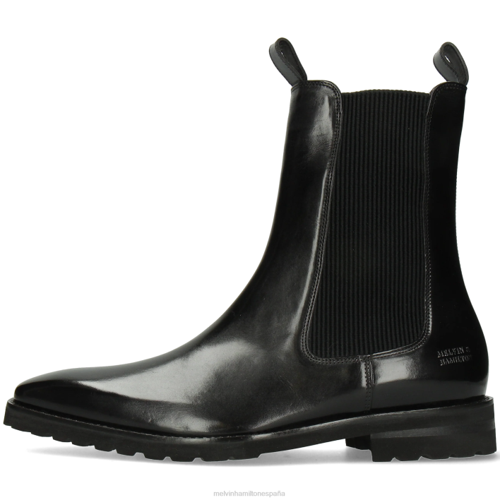 clark 49 hombres Melvin & Hamilton negro JRT456 botines