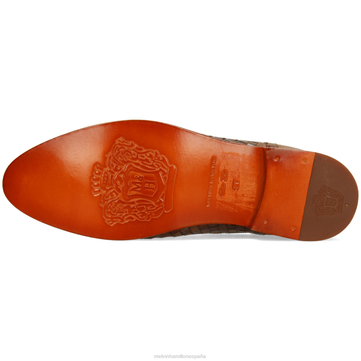 clavo 6 hombres Melvin & Hamilton marrón claro JRT414 botines