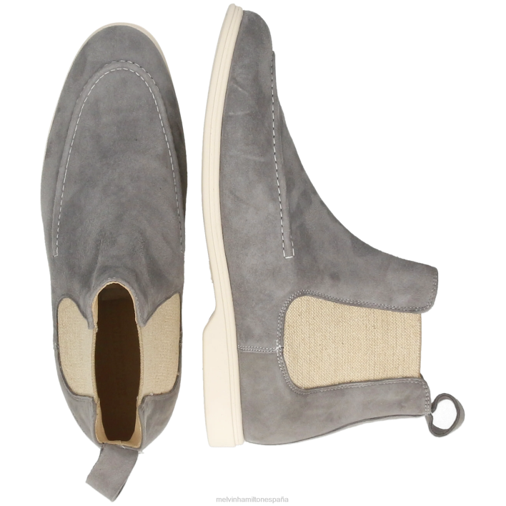 conde 21 hombres Melvin & Hamilton gris JRT442 botines