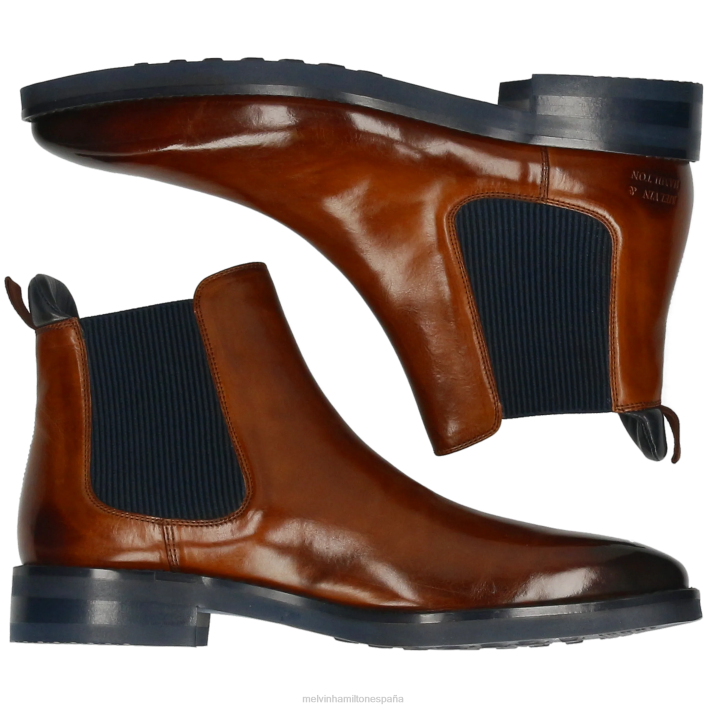 dave 5 hombres Melvin & Hamilton marrón JRT4105 botines