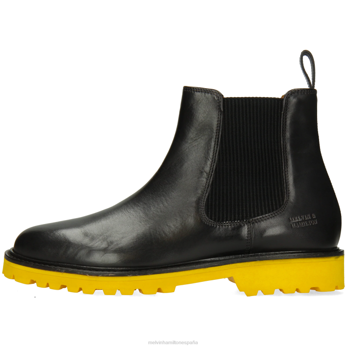 diestro 2 hombres Melvin & Hamilton negro JRT486 botines