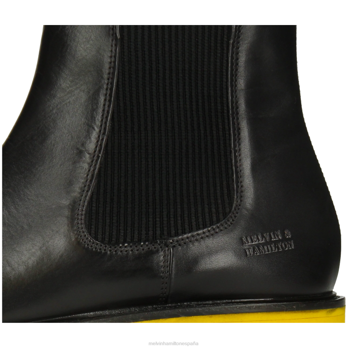 diestro 2 hombres Melvin & Hamilton negro JRT486 botines