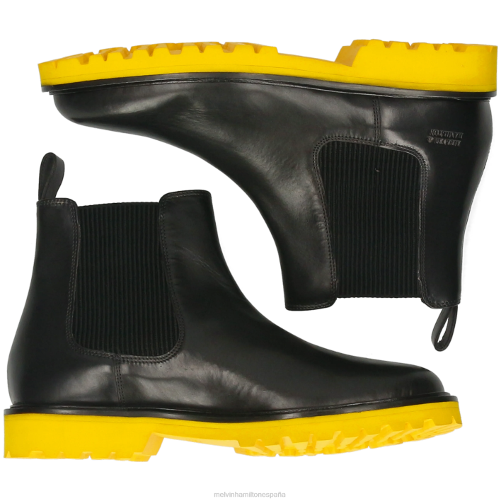 diestro 2 hombres Melvin & Hamilton negro JRT486 botines
