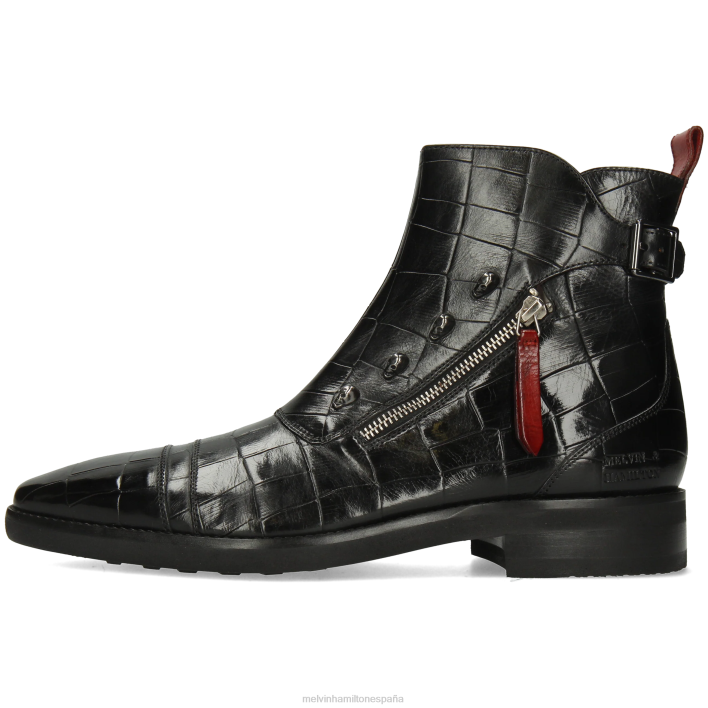 elvis 25 hombres Melvin & Hamilton negro JRT484 botines