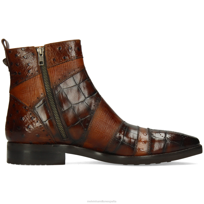 elvis 26 hombres Melvin & Hamilton marrón JRT495 botines