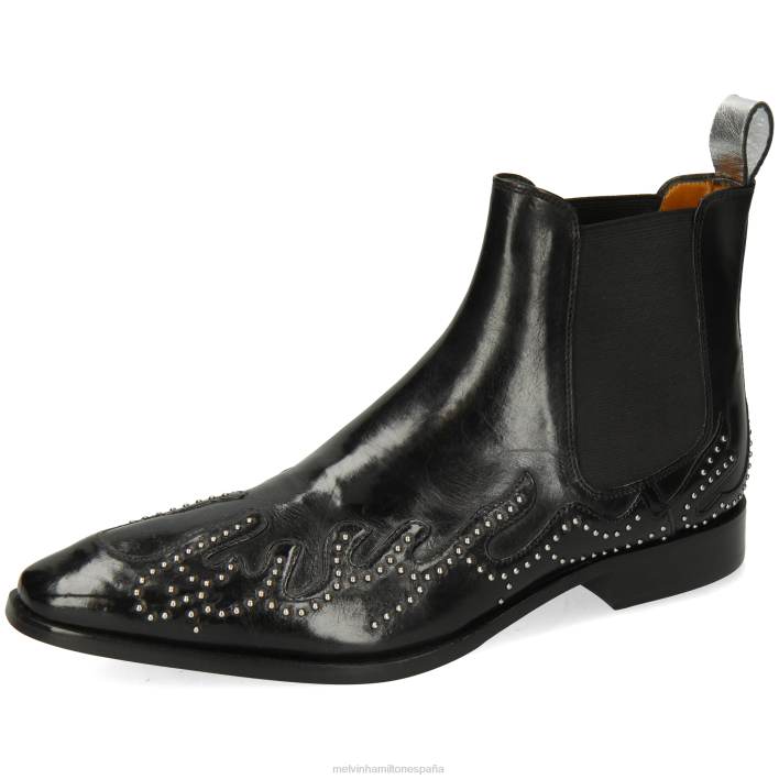 elvis 81 hombres Melvin & Hamilton negro JRT4114 botines