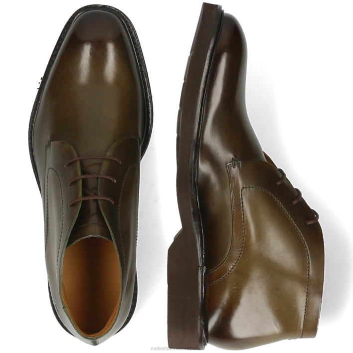 félix 1 hombres Melvin & Hamilton caqui JRT477 botines