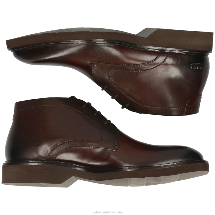 félix 1 hombres Melvin & Hamilton marrón JRT467 botines