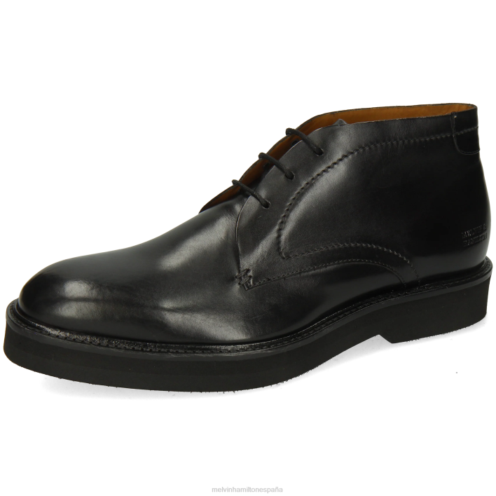 félix 1 hombres Melvin & Hamilton negro JRT454 botines
