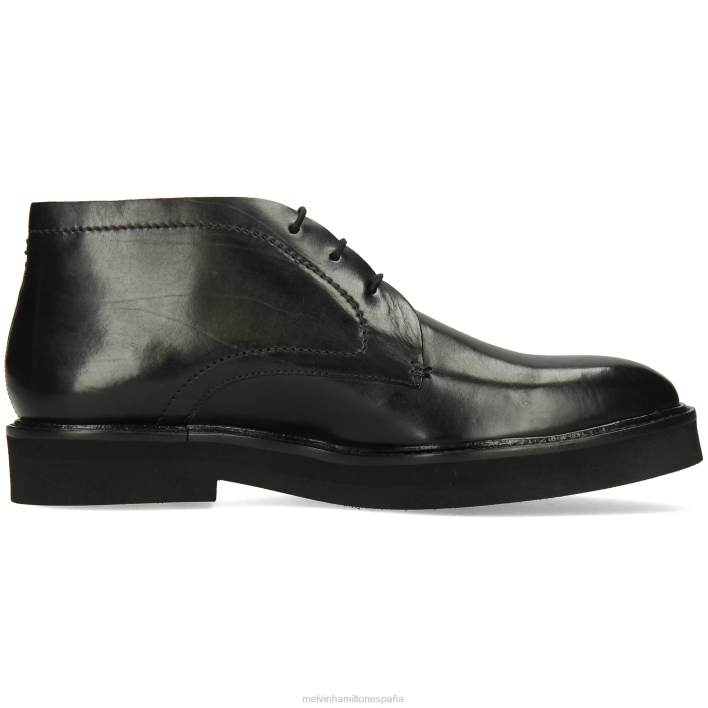 félix 1 hombres Melvin & Hamilton negro JRT454 botines