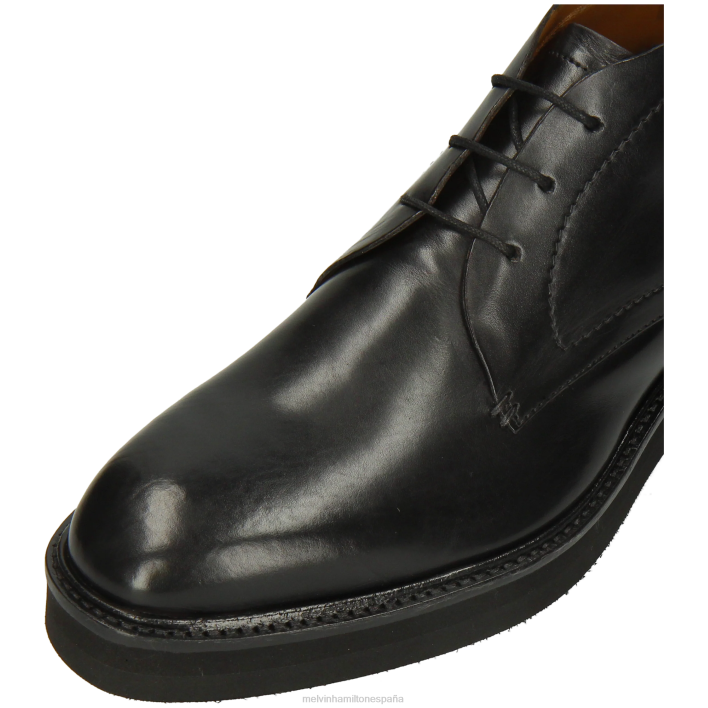 félix 1 hombres Melvin & Hamilton negro JRT454 botines