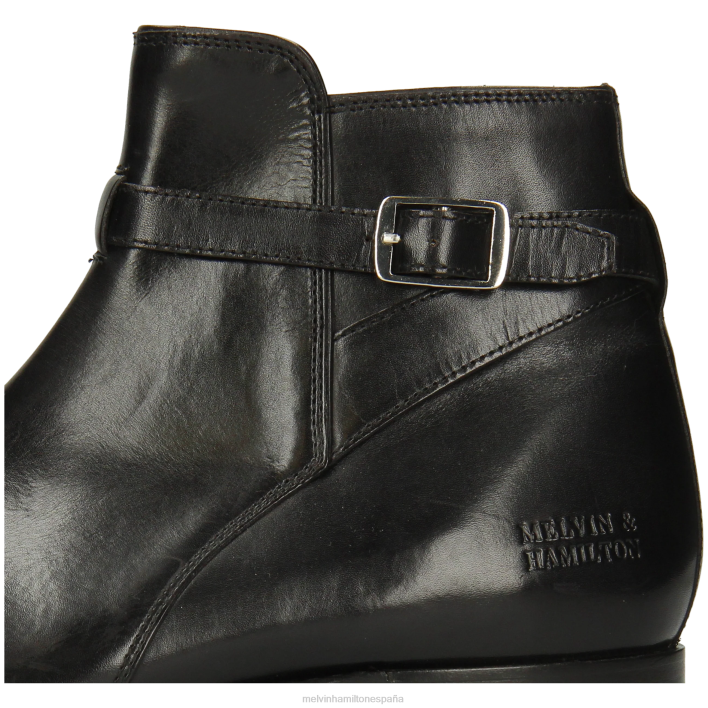 kane 1 hombres Melvin & Hamilton negro JRT4125 botines