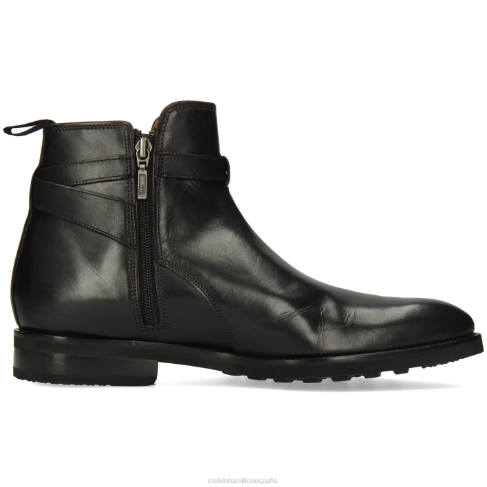 kane 1 hombres Melvin & Hamilton negro JRT491 botines