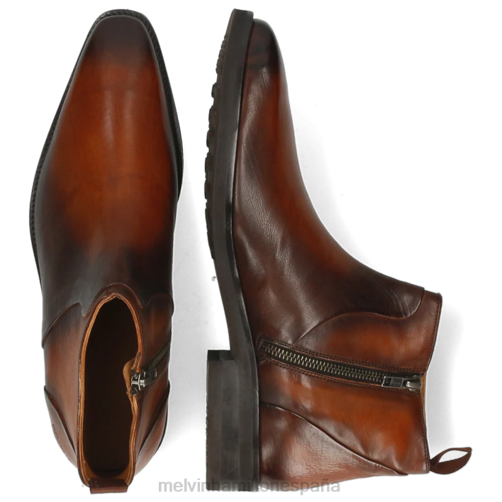 lanza 51 hombres Melvin & Hamilton marrón JRT4146 botines