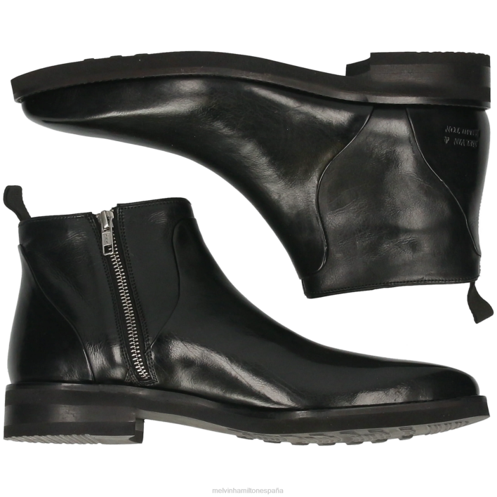 lanza 51 hombres Melvin & Hamilton negro JRT493 botines