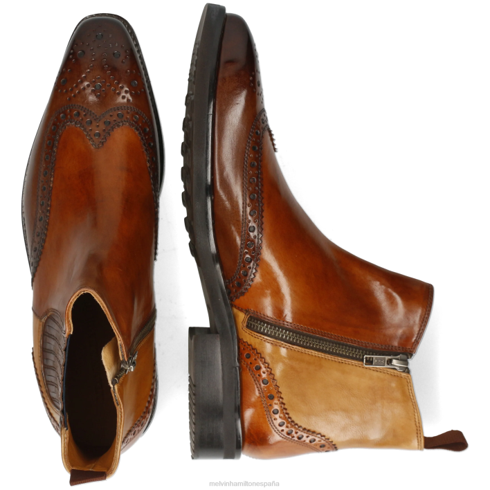 lanza 56 hombres Melvin & Hamilton marrón JRT4145 botines