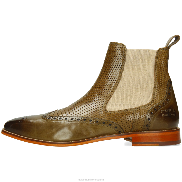 Álex 9 hombres Melvin & Hamilton caqui JRT448 botines