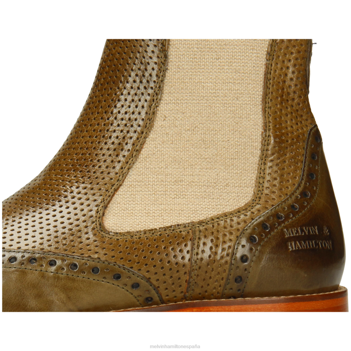 Álex 9 hombres Melvin & Hamilton caqui JRT448 botines
