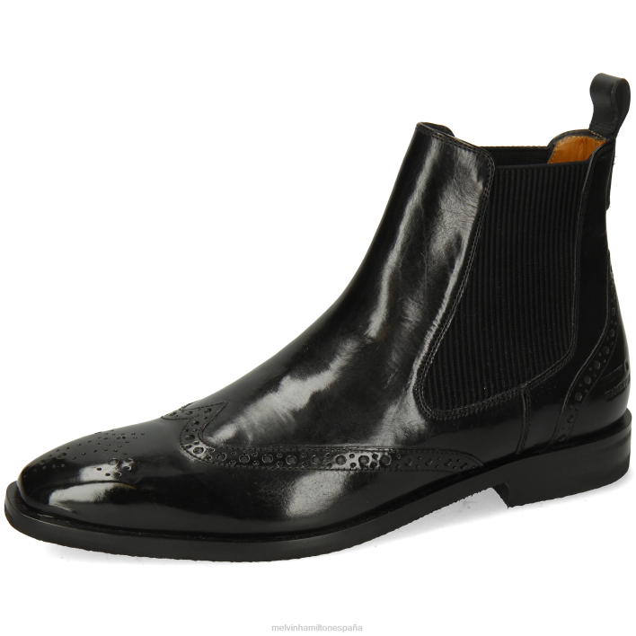 Álex 9 hombres Melvin & Hamilton negro JRT474 botines