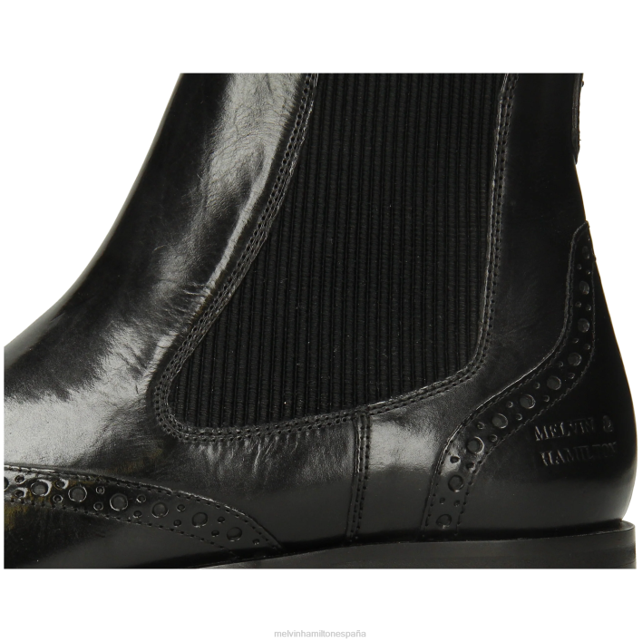 Álex 9 hombres Melvin & Hamilton negro JRT474 botines