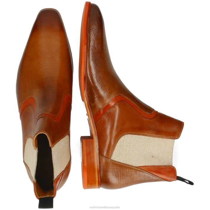 luis 26 hombres Melvin & Hamilton marrón JRT42 botines