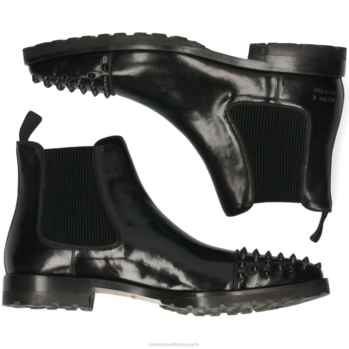 luis 57 hombres Melvin & Hamilton negro JRT478 botines