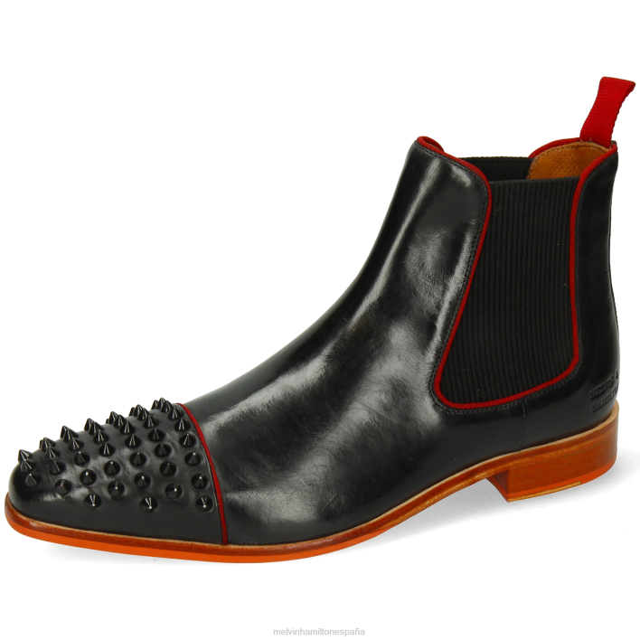 luis 57 hombres Melvin & Hamilton negro JRT48 botines
