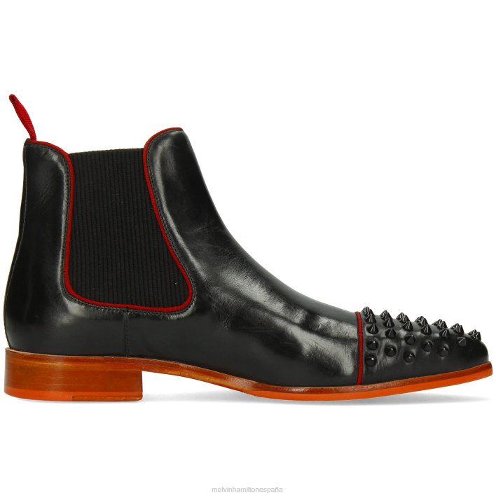 luis 57 hombres Melvin & Hamilton negro JRT48 botines