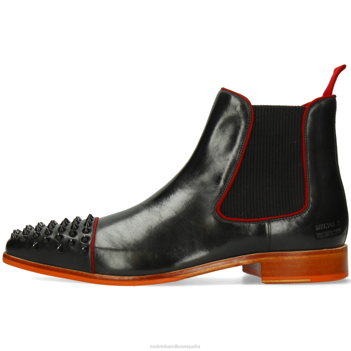 luis 57 hombres Melvin & Hamilton negro JRT48 botines