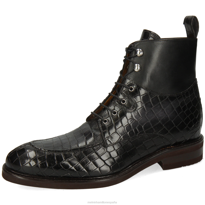 parque 3 hombres Melvin & Hamilton negro JRT458 botines