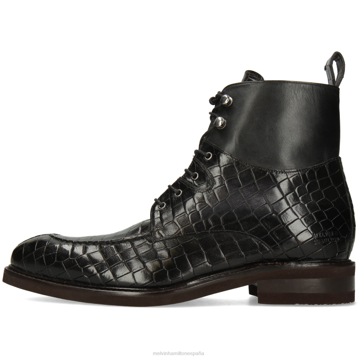 parque 3 hombres Melvin & Hamilton negro JRT458 botines