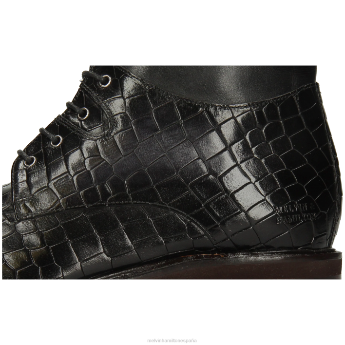 parque 3 hombres Melvin & Hamilton negro JRT458 botines