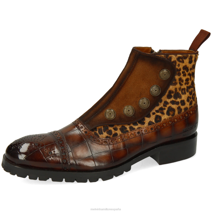 patricio 22 hombres Melvin & Hamilton marrón JRT492 botines